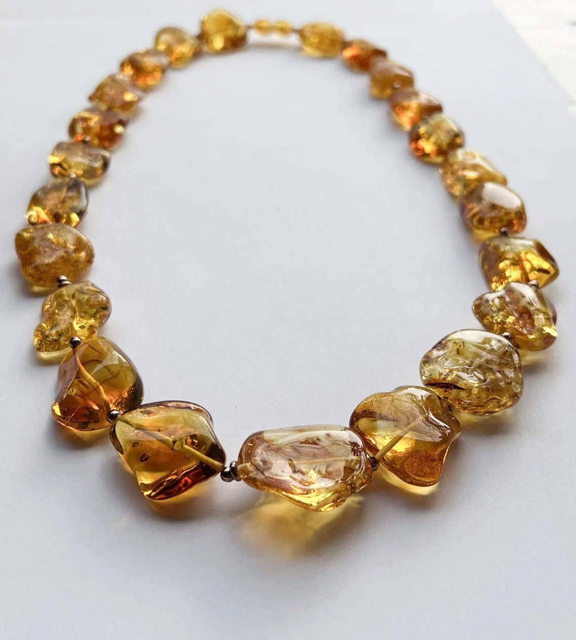 Luminous Baltic Amber Necklace