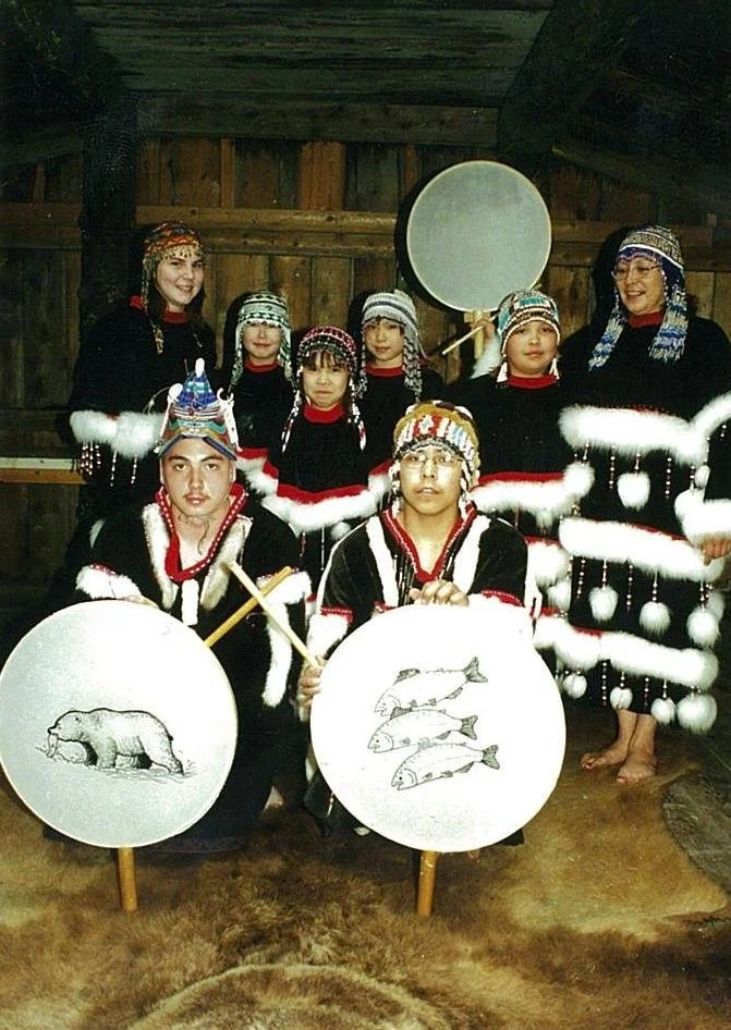 Kodiak Alutiiq Dancers - Historial Photos