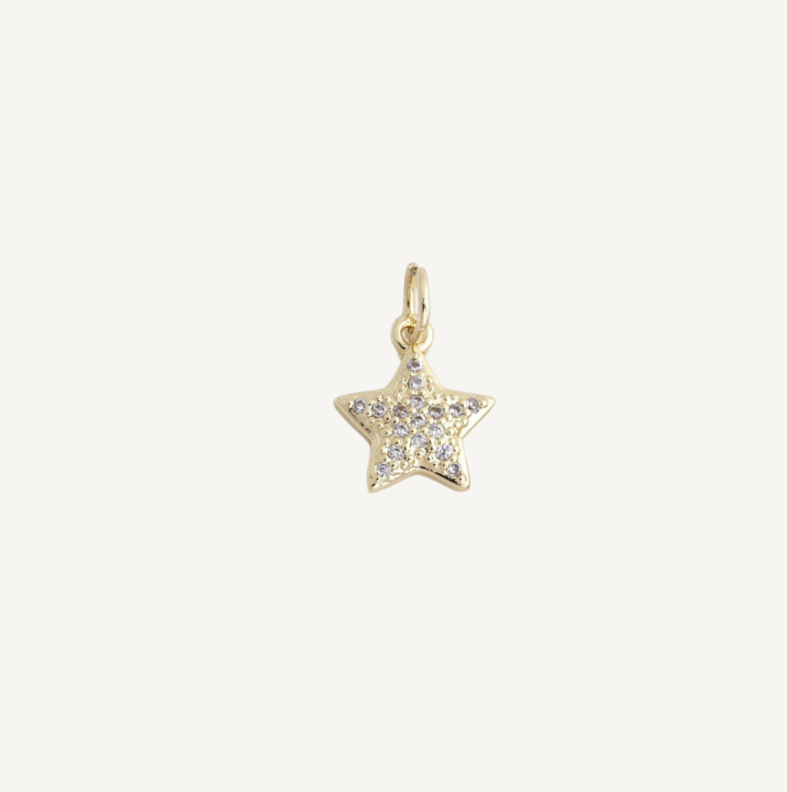 Mini Pave Star Charm