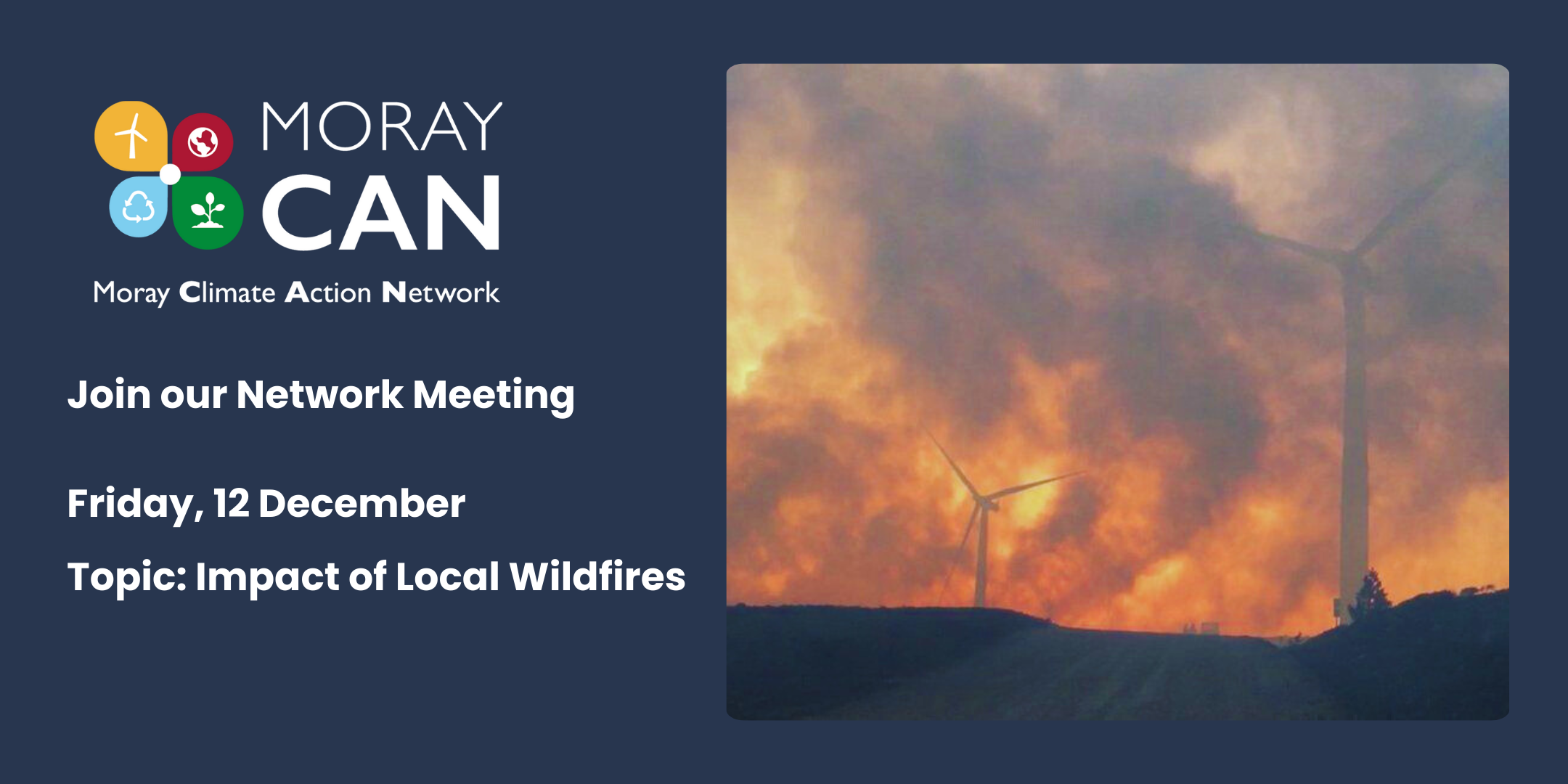 Moray Can Quarterly Meeting - Local Wildfires