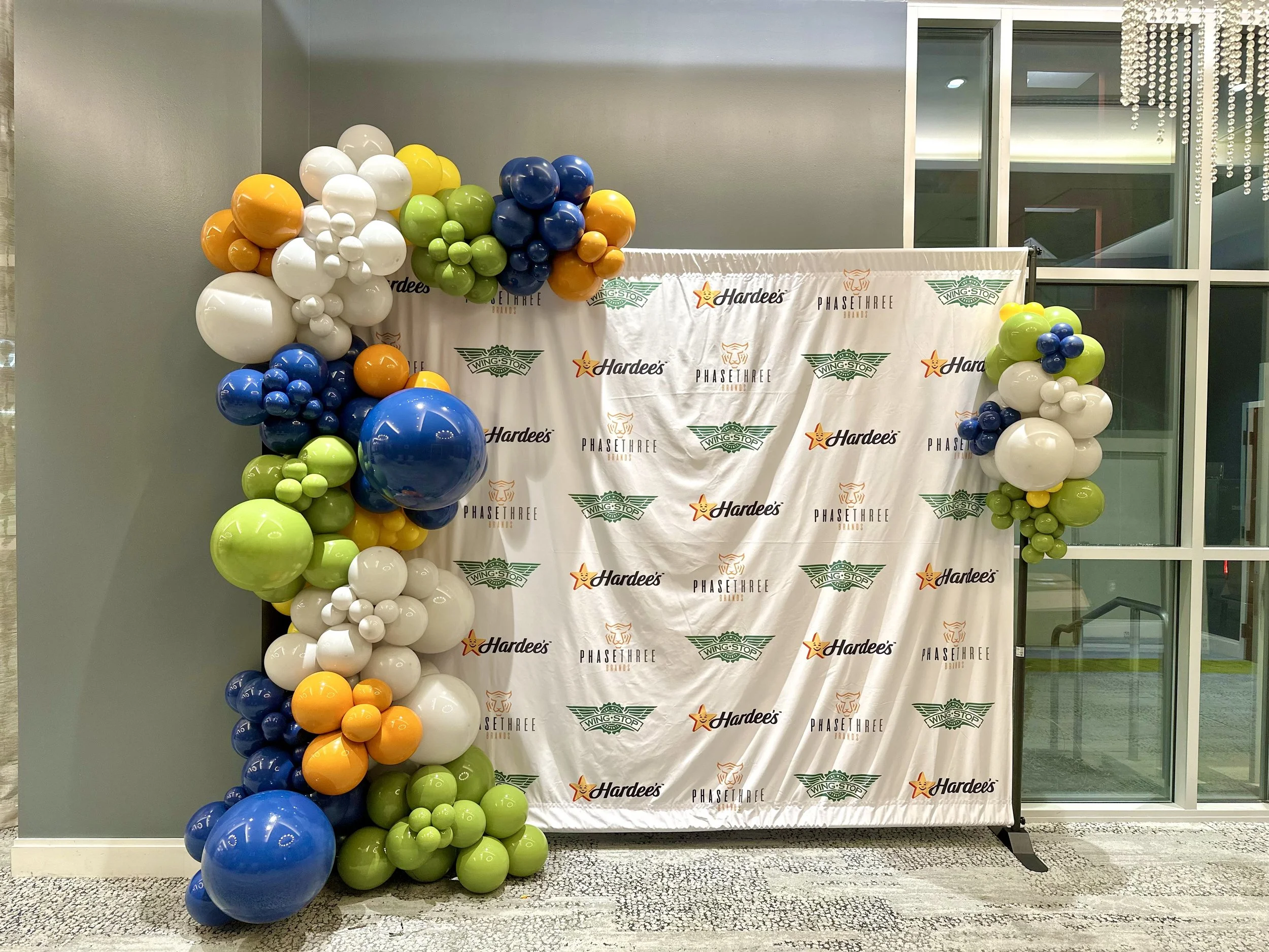 Hardee's and WingStop Balloons 