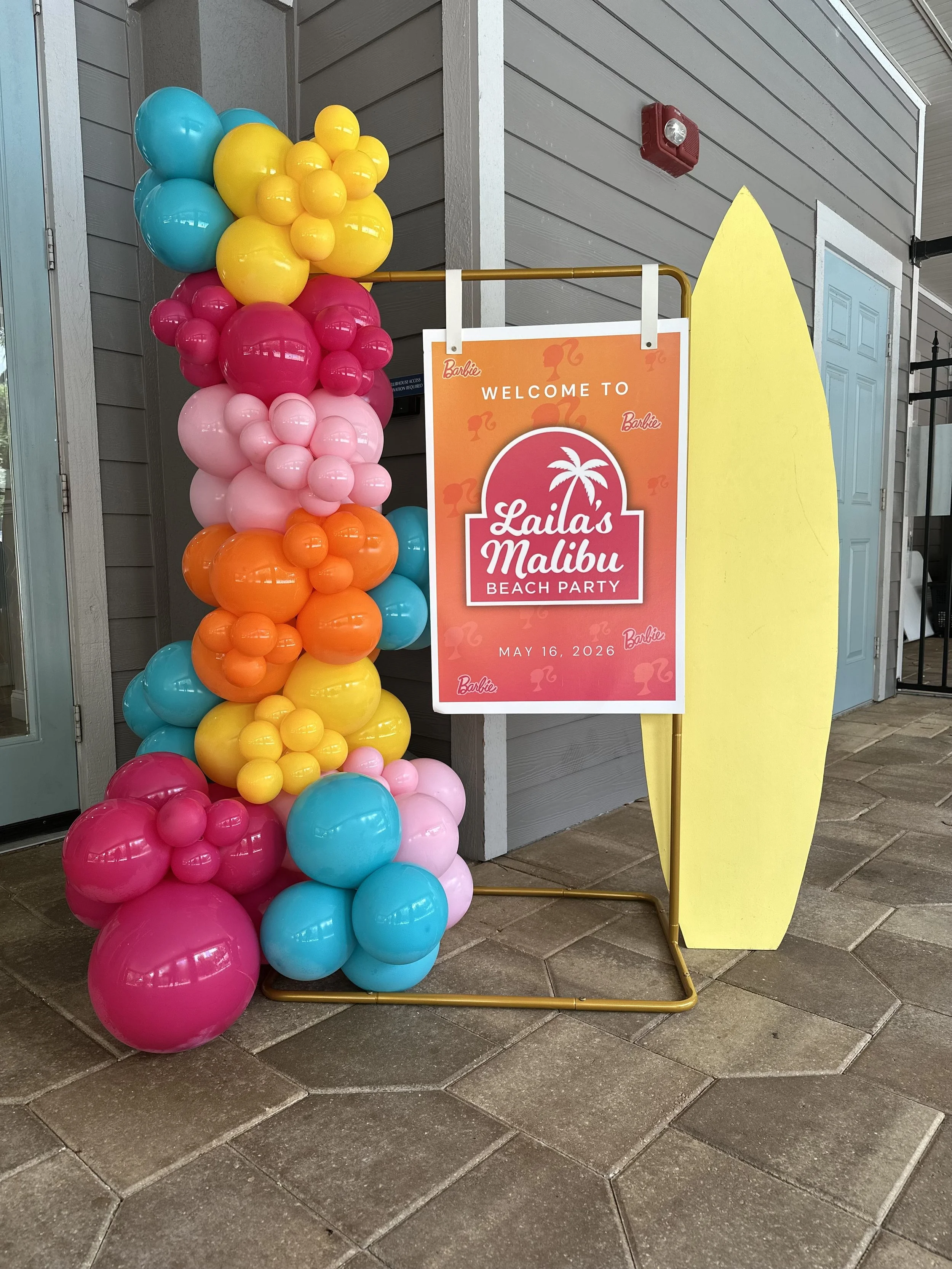Customized Welcome Sign 