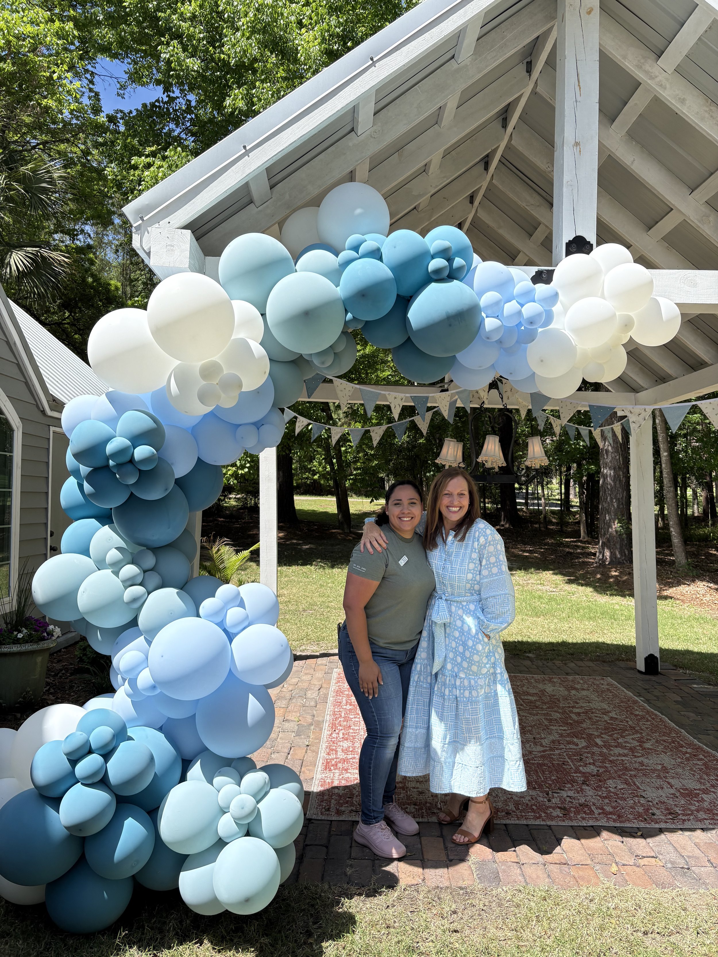 Organic Balloon Garland (approximately 15 ft)