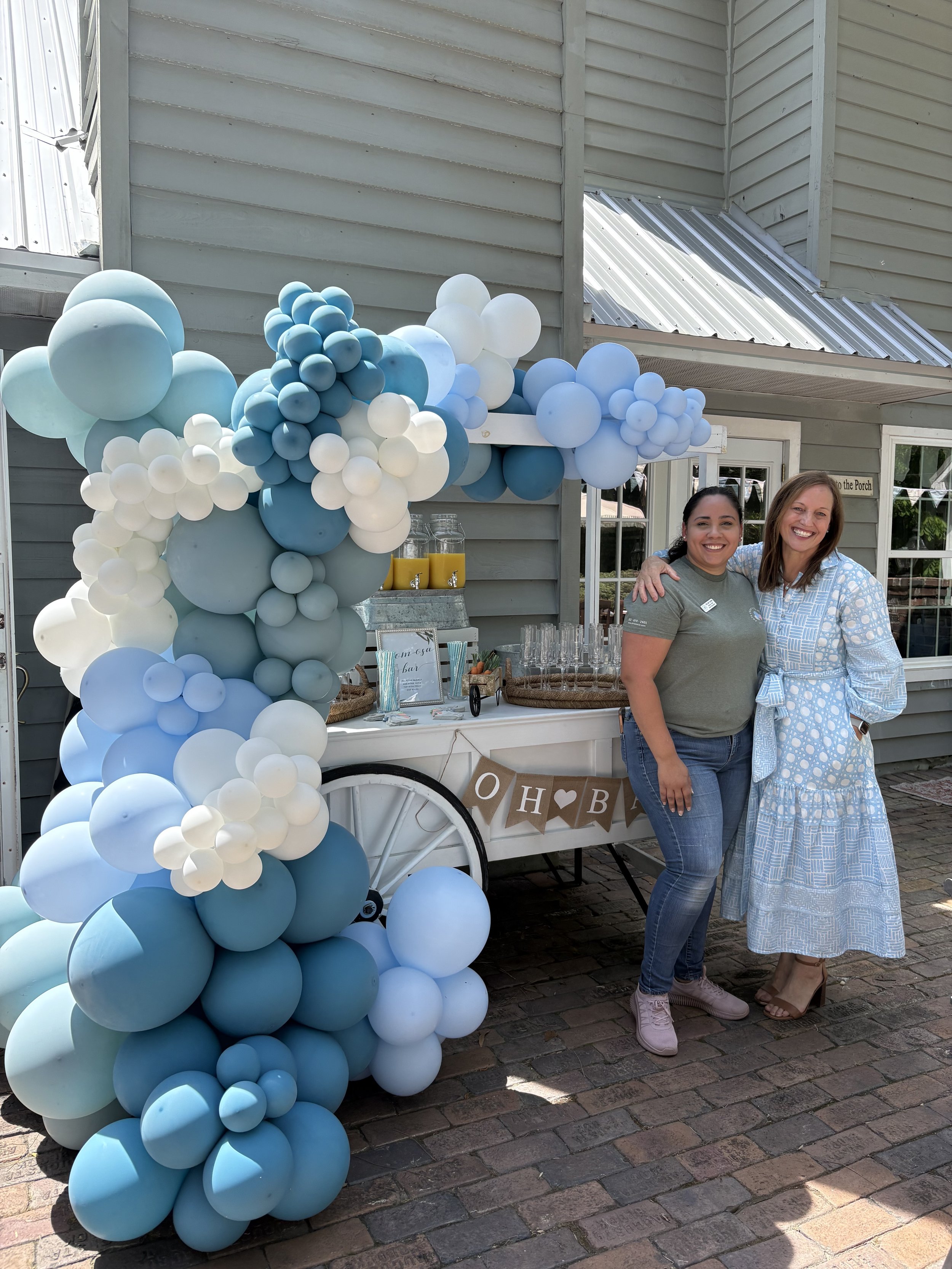 Organic Balloon Garland