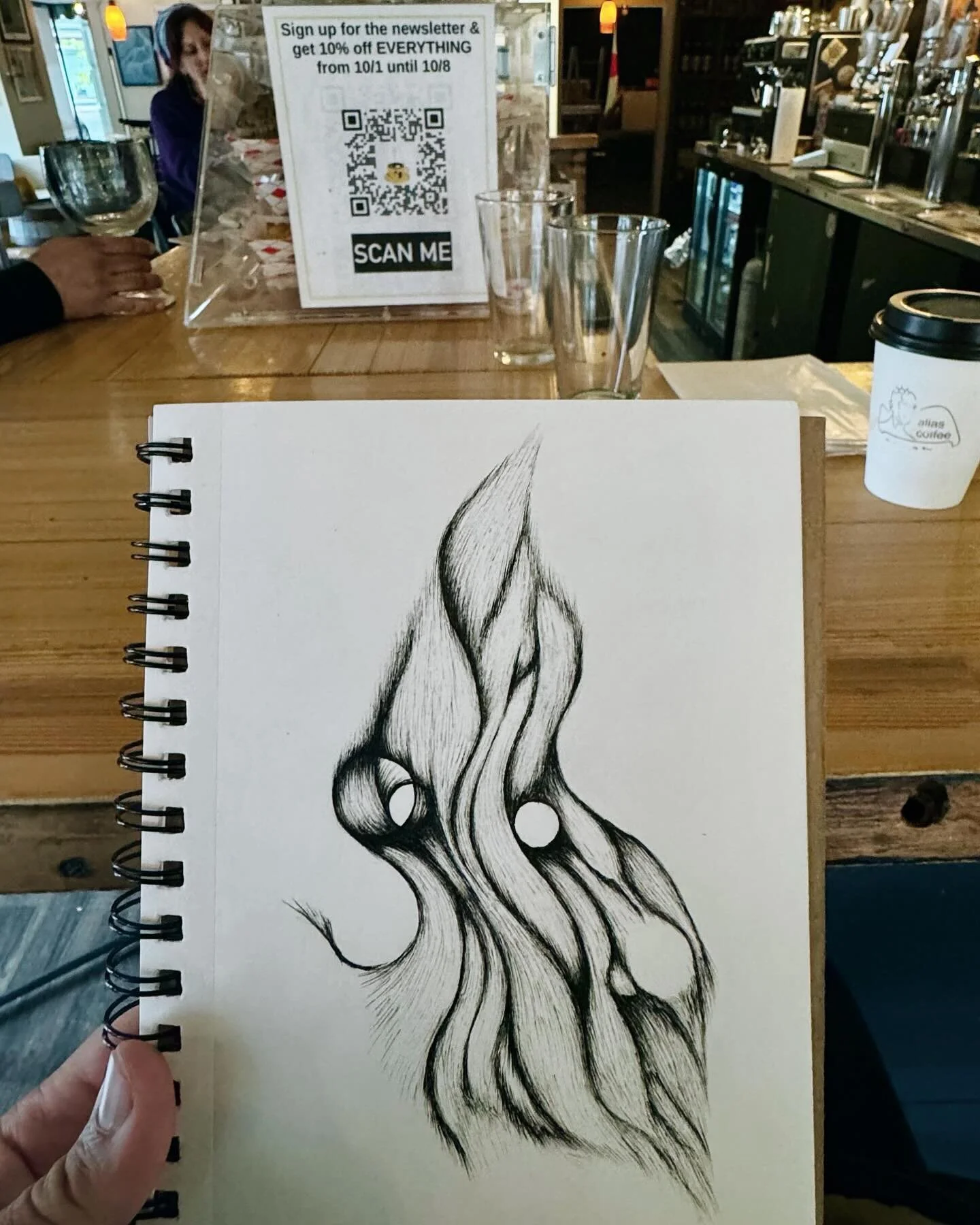 Palate cleanser: reset the creative tastebuds with a beer

#flow #abstractart #abstract #copicmarkers