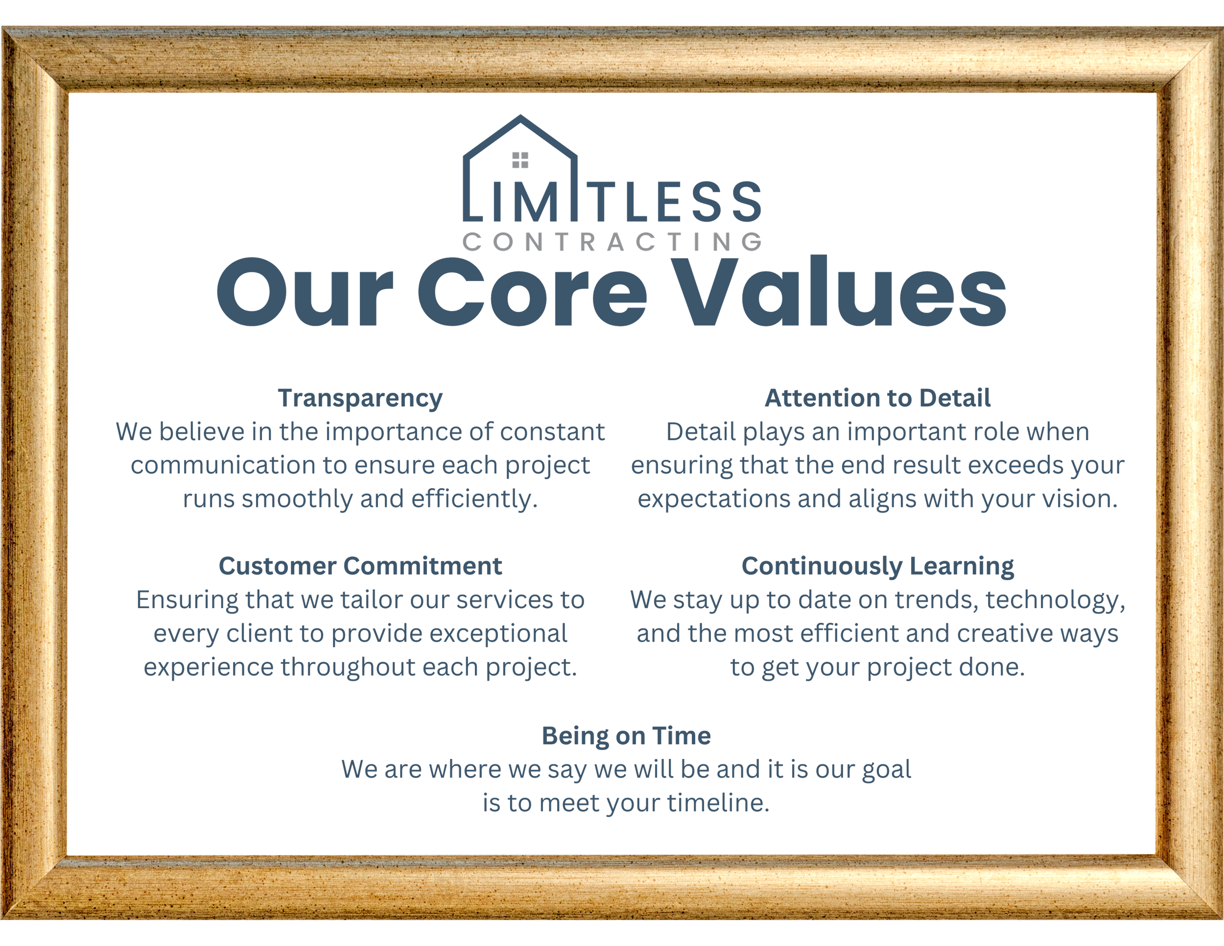 Who We Are — Limitless Contracting