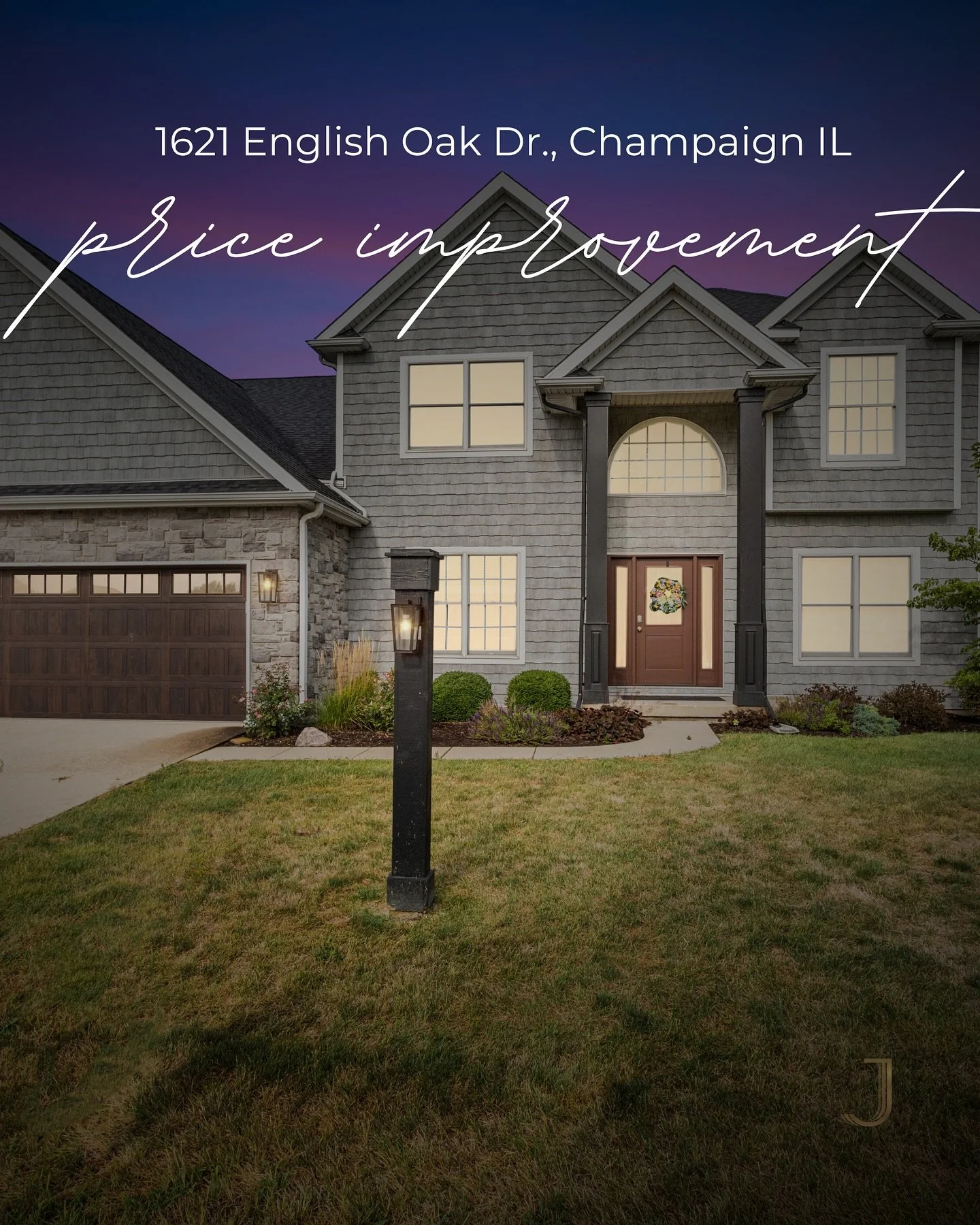 ✨𝑃𝑟𝑖𝑐𝑒 𝐼𝑚𝑝𝑟𝑜𝑣𝑒𝑚𝑒𝑛𝑡 ✨

📍1621 English Oak Dr | Champaign
🛏️ 5 Beds | 🛁 4 Full Baths | 🏡 4881 Sq Ft
$799,900

🏡 Hardood floors throughout main and second level plus LVP in basement!
🏡 Fenced Backyard
🏡 Finished Basement with full 