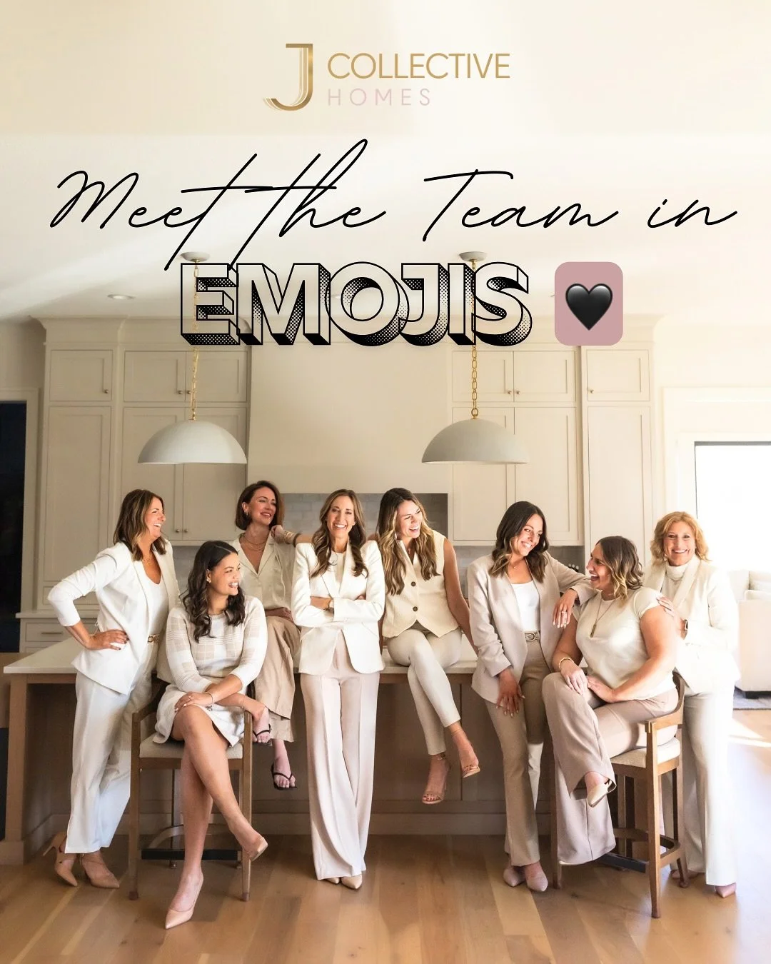 👯&zwj;♀️ House hunting just got way more fun&hellip; in emojis! 🏡✨
From tacos 🌮 to travel ✈️ to beach days 🌴&mdash;every J Collective Homes agent has their own vibe.

So&hellip; which realtor is speaking your emoji language? 😎🔑

📲 Slide into o