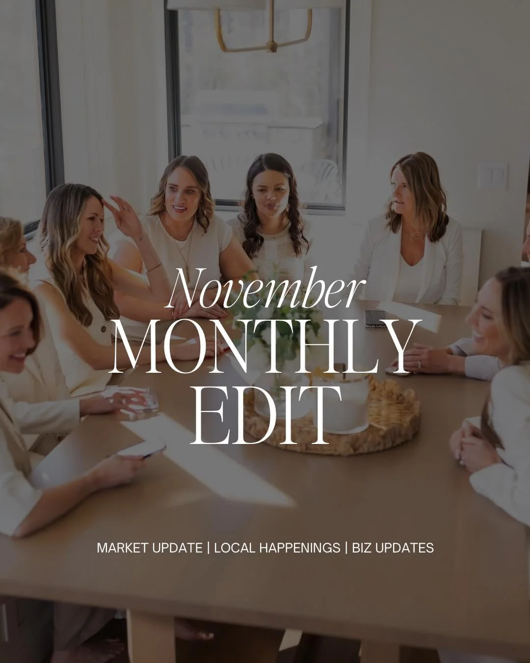 ✨ The November Edit is here!

From welcoming baby Jaxson 🍼 to closing 14 homes last month 🏡 &mdash; it&rsquo;s been a season full of gratitude and growth for our team.

Inside this month&rsquo;s edit:
📈 Market insights &mdash; what&rsquo;s happeni