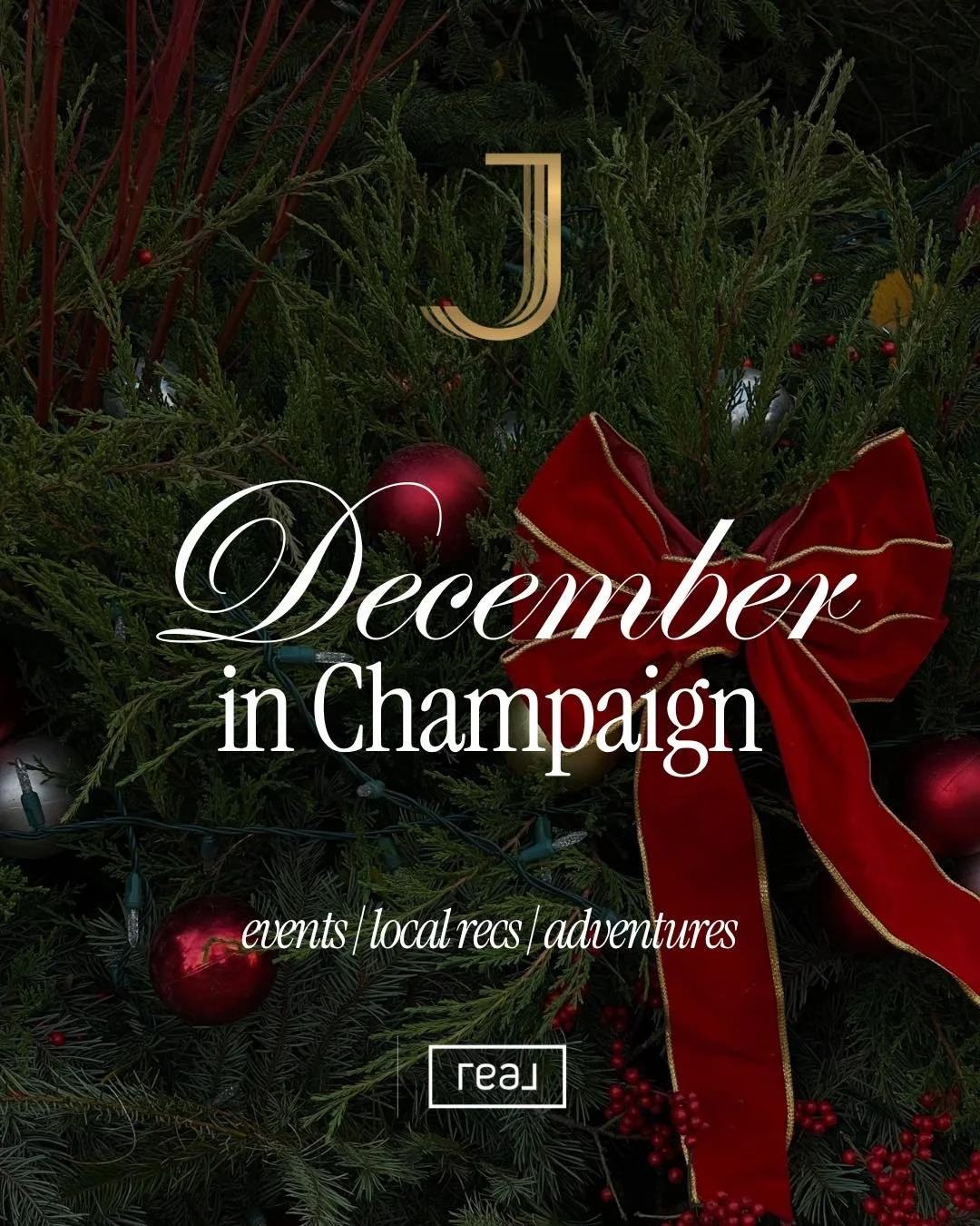 A season full of sparkle, community, and connection. ✨
Explore December in Champaign with our curated list of events, local gems, and holiday experiences.
From our team to you&mdash;here&rsquo;s to making the most of this magical month. ❤️🎄