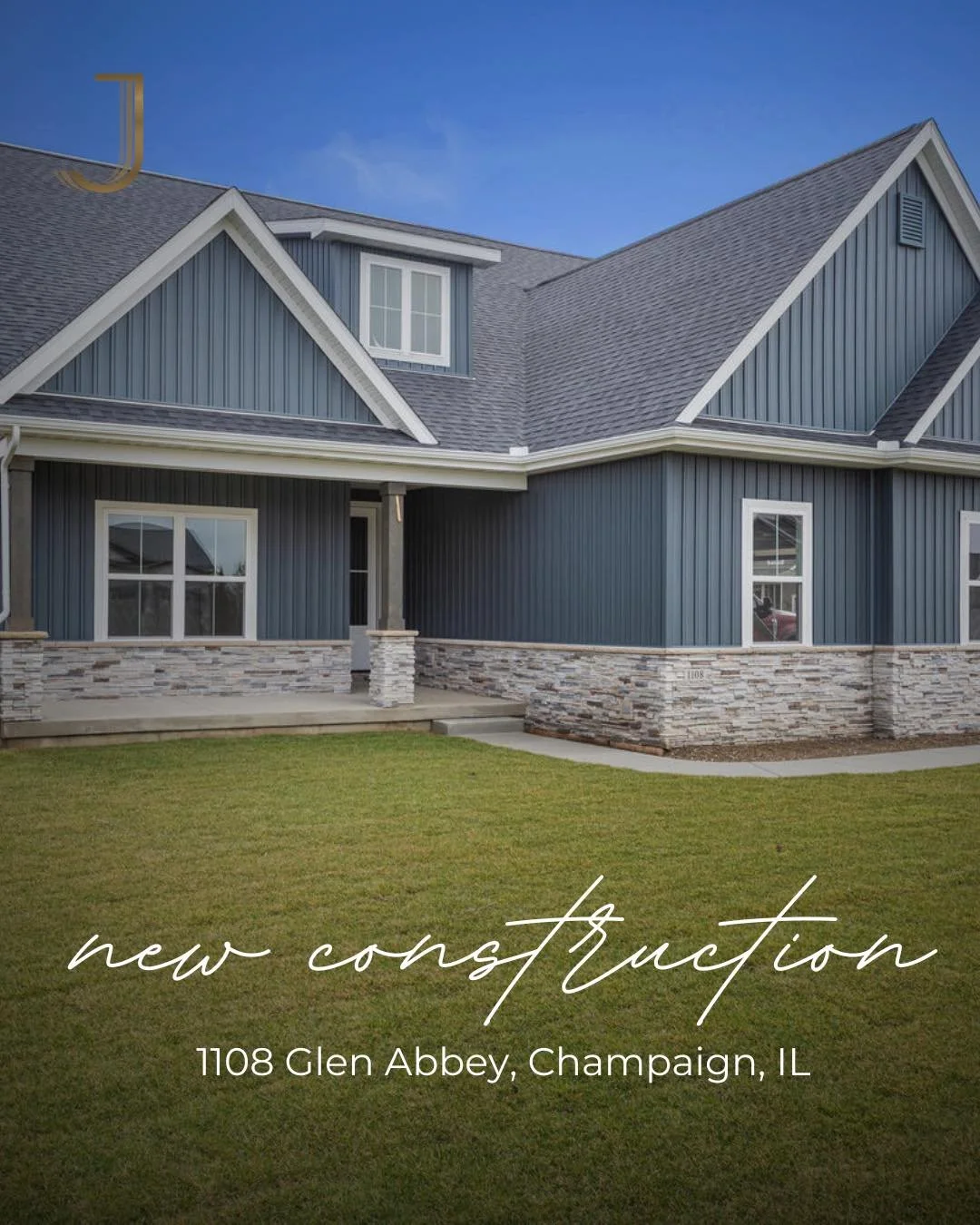 ✨ New Construction &mdash; Just Completed! ✨

Welcome to 1108 Glen Abbey Drive in Champaign &mdash; a beautifully crafted new construction home located in the sought-after Trails at Abbey Fields community.

Listed at $675,000, this stunning home offe