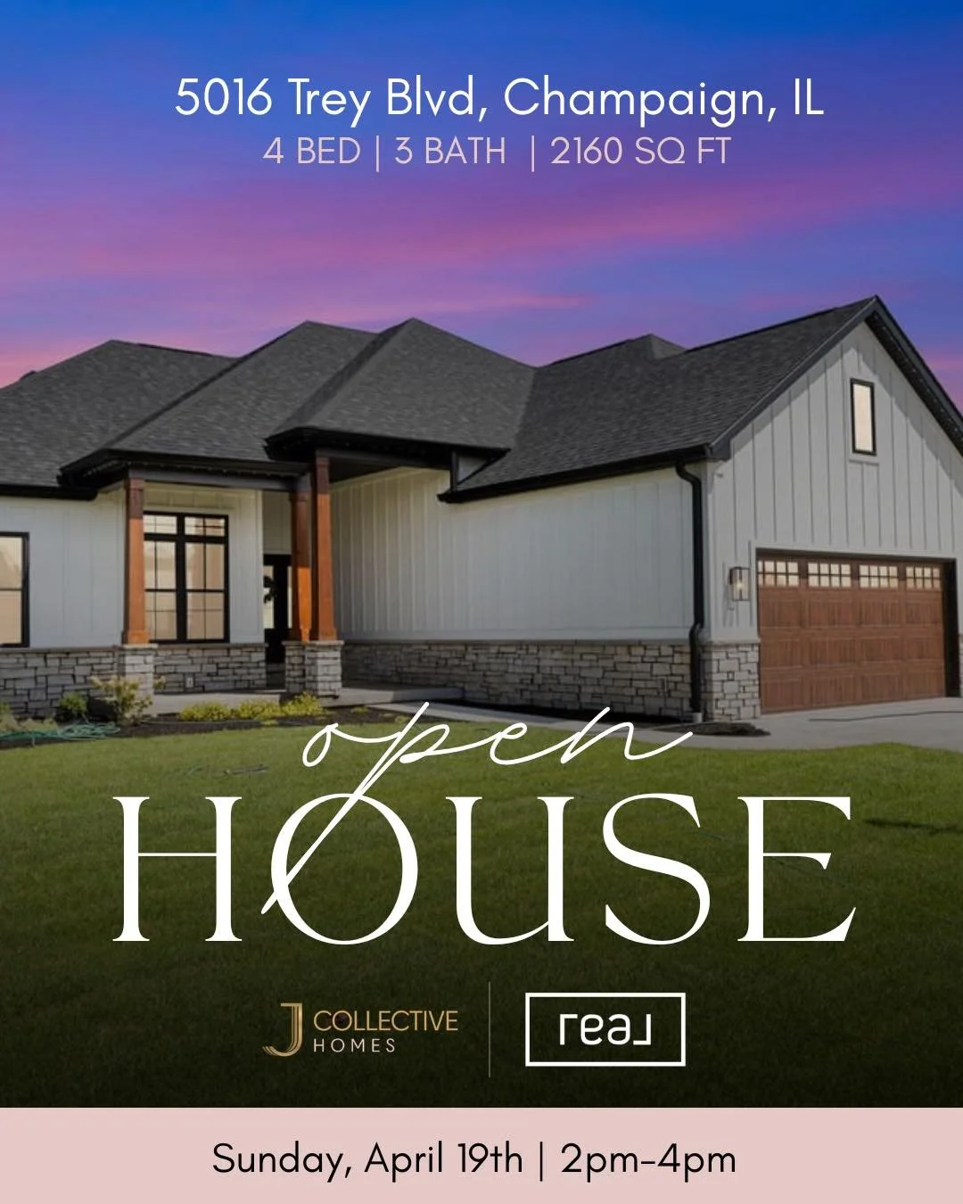 If new construction is on your radar&hellip; this is your sign.

We&rsquo;re opening the doors to not one, but TWO beautiful homes this Sunday in Champaign&mdash;both offering modern design, functional layouts, and that fresh, never-lived-in feeling 