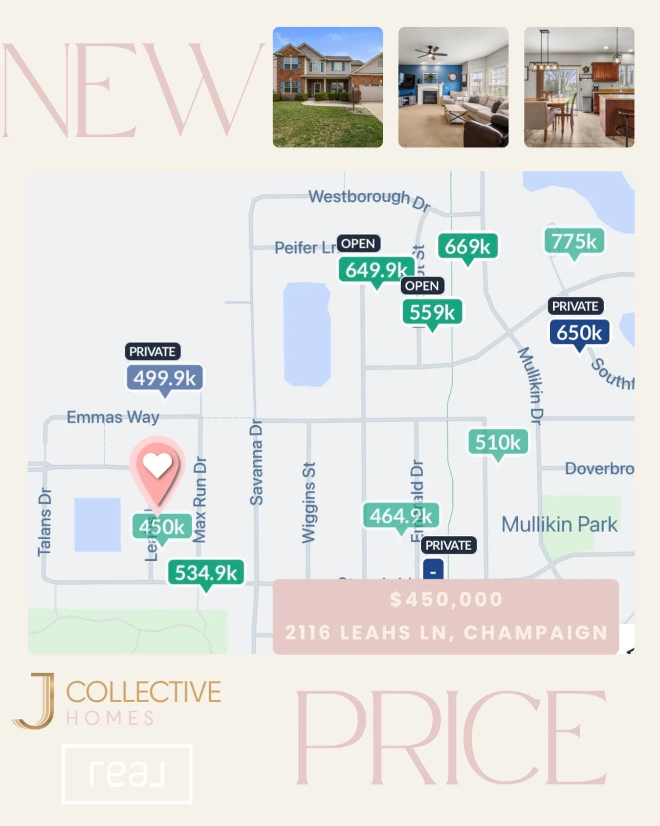 We don&rsquo;t know who needs to hear this but if you are buying in Southwest Champaign, this home is the best value in the neighborhood right now 👀

Comment Leahs for the full property website sent straight to your inbox 📲

#champaignrealestate #c