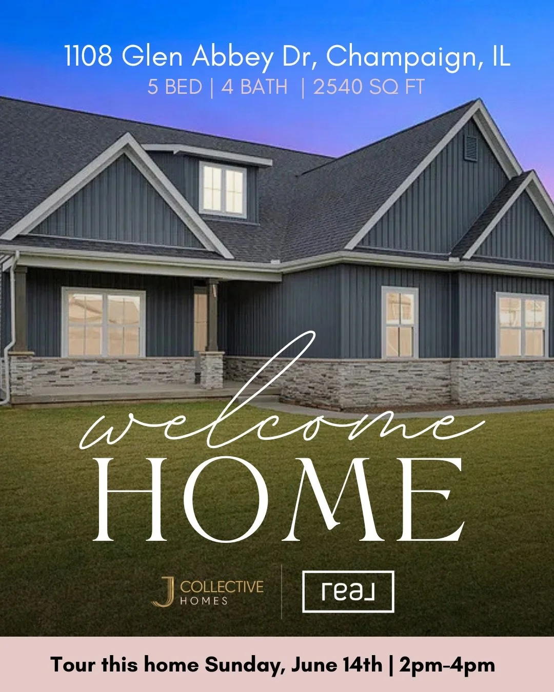 ✨ Welcome Home ✨

Join us this Sunday from 2&ndash;4 PM and experience this stunning custom-built home in Trails at Abbey Fields.

With over 3,000 square feet of finished living space, this thoughtfully designed home combines modern details with ever