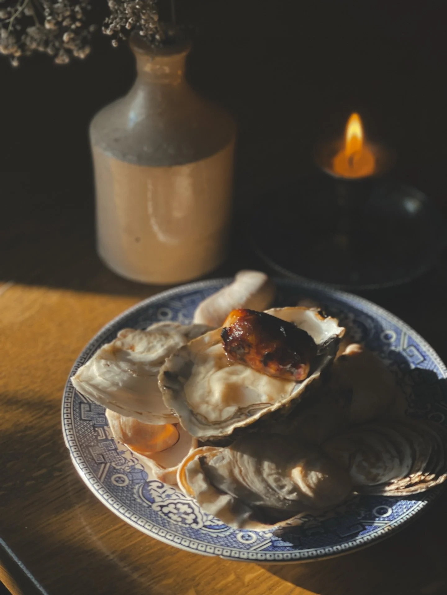 A festive winter snack we love from Bordeaux. Lou Ken Kas is often found tucked away in the Christmas markets.

A spiced offal&rsquo;y sausage wrapped in caul fat, set on top of a Colchester rock oyster. 

It comes from one of Adam&rsquo;s favourite 