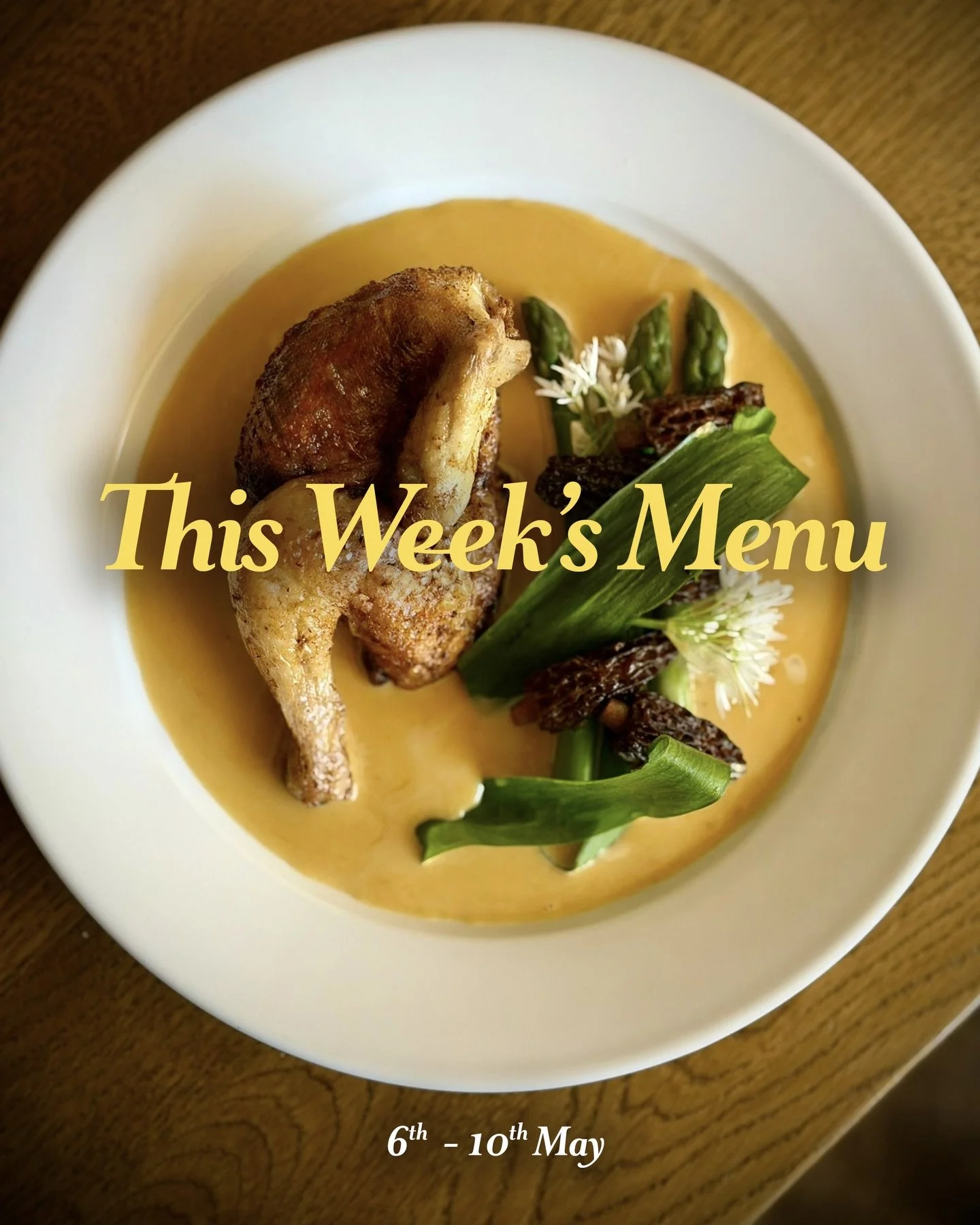 This week&rsquo;s menu! Plenty of wonderful Suffolk produce as spring gets under way. We&rsquo;d love to see you for a pint or a plate, bookings open online!