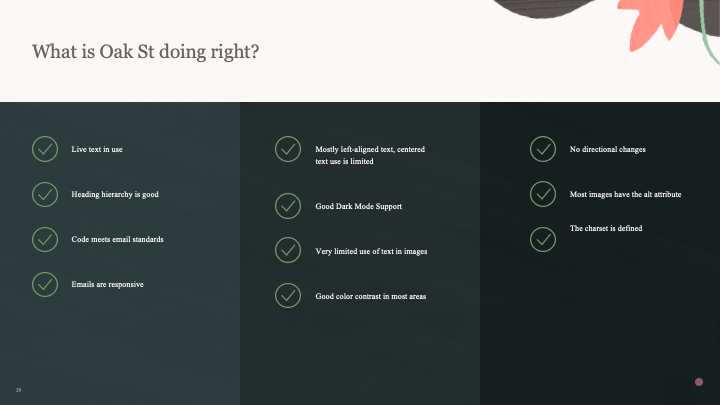 What Oak St is doing right