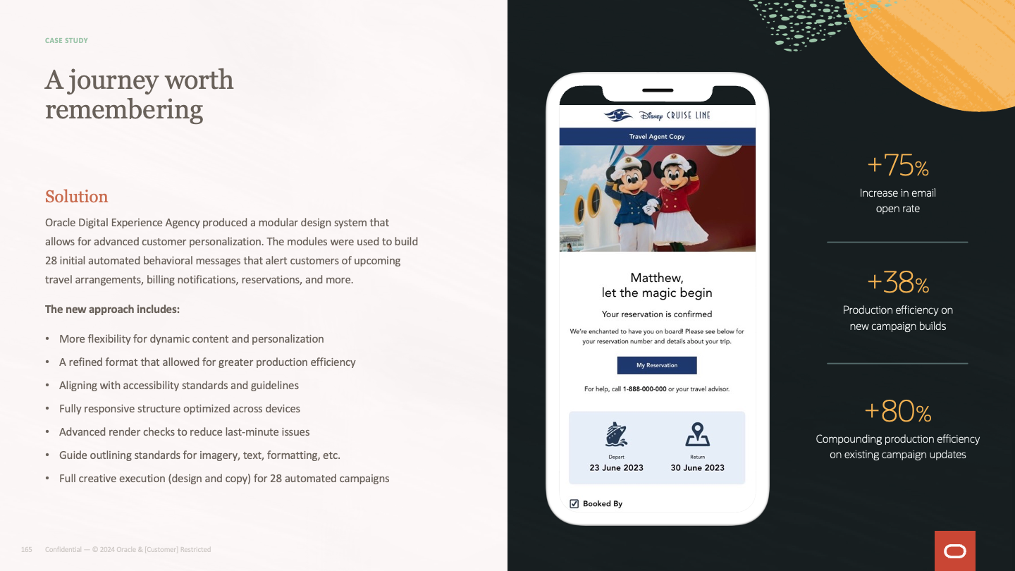 Oracle Disney spotlight case study