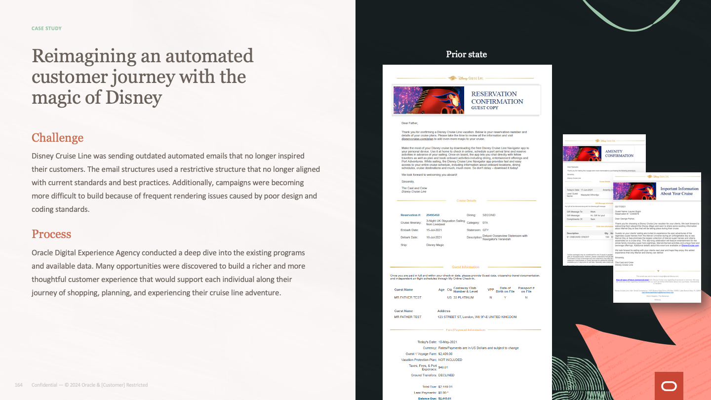 Oracle Disney spotlight case study