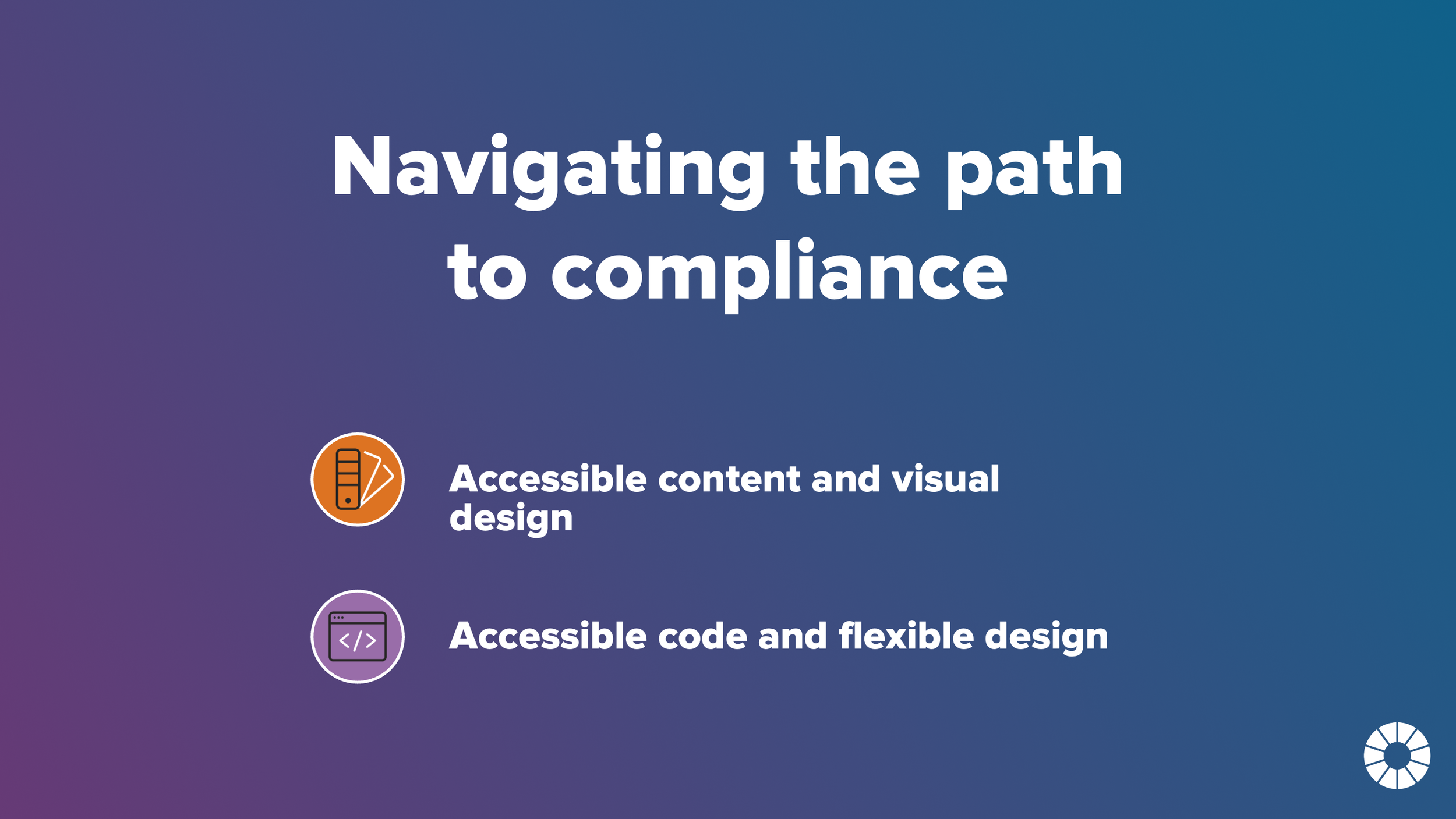 Navigating the path to compliance