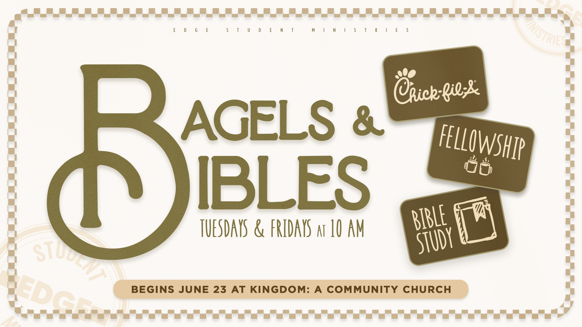 Bagels &amp; Bibles
