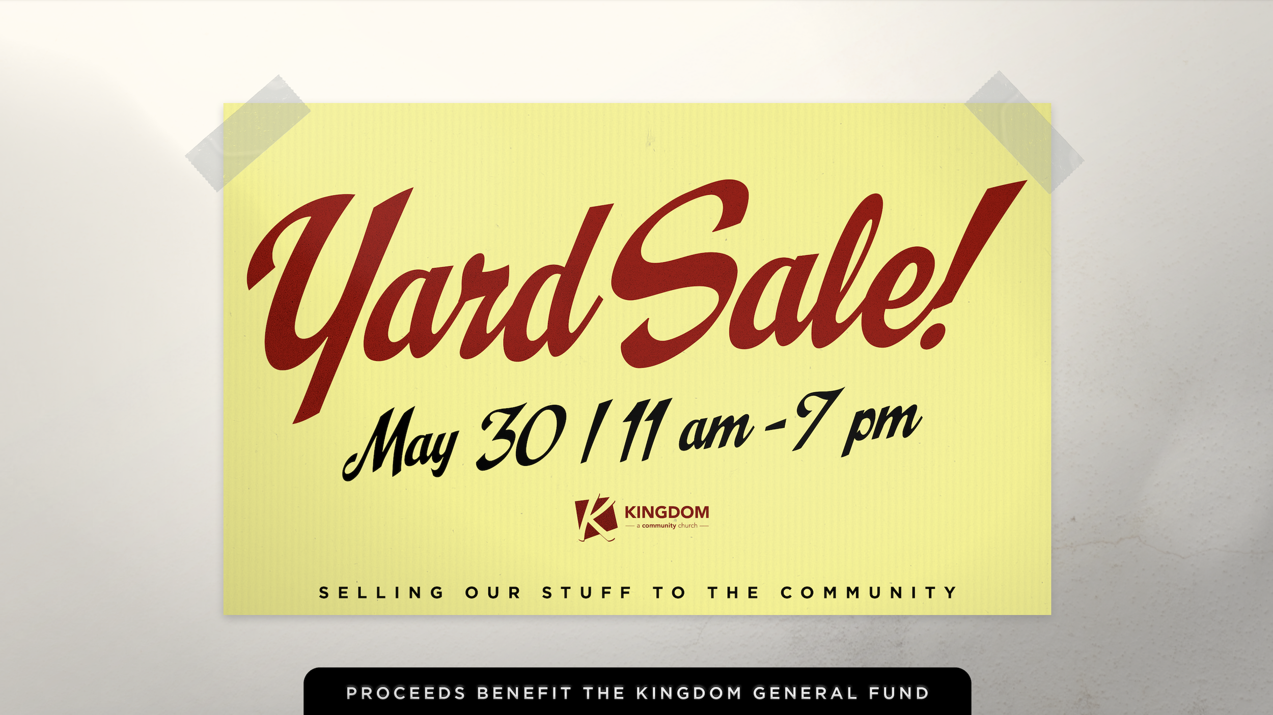 Yard Sale