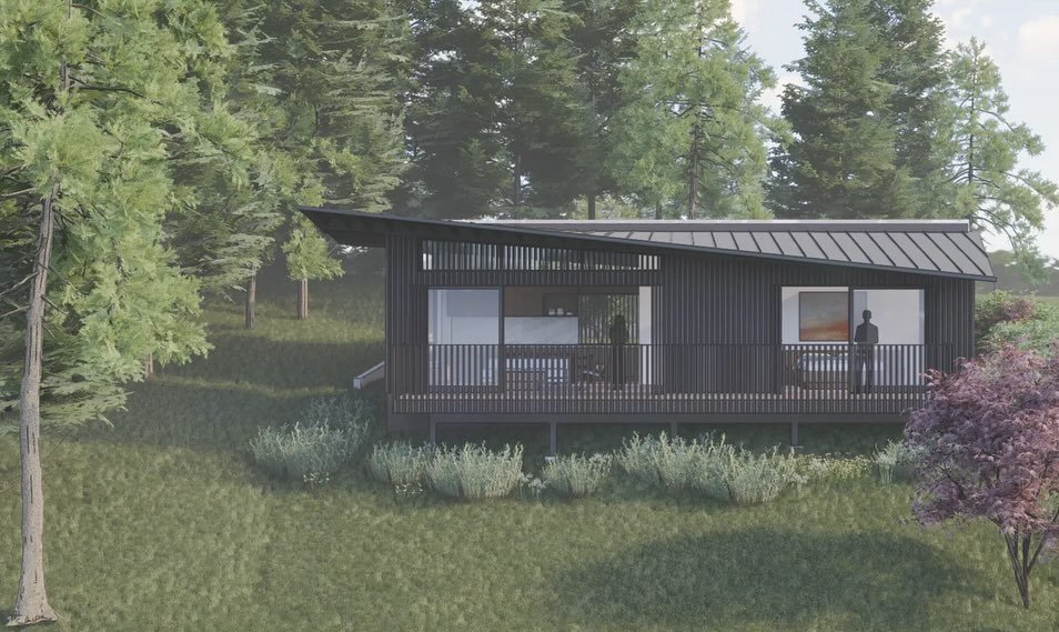 COUPAR Design and @jhfeld of @feldmanarchitecture are collaborating on a posthumous tribute to the legendary Norwegian American architect Henrik H Bull. Inspired by Bull&rsquo;s sketches of a guest cottage, the new structure will accompany the main h