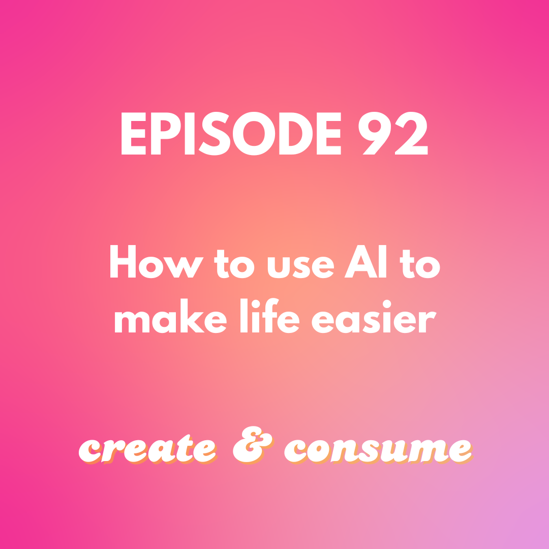 How to use AI to make life easier, not replace your brain - Ep 92