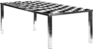 Metro Table Checkered Top.png