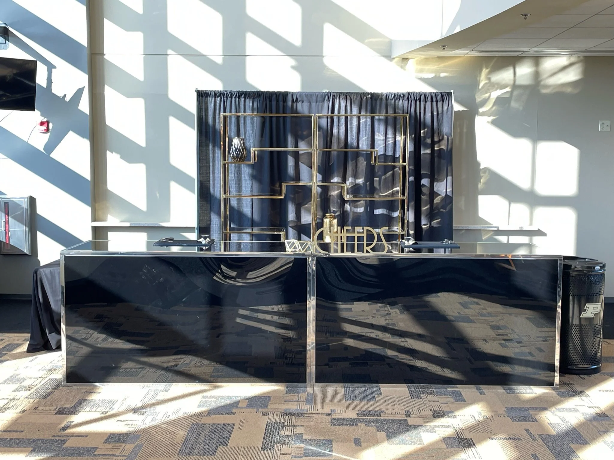 Black Gravity Bar Strights with Gold Palmer Shelves.JPG