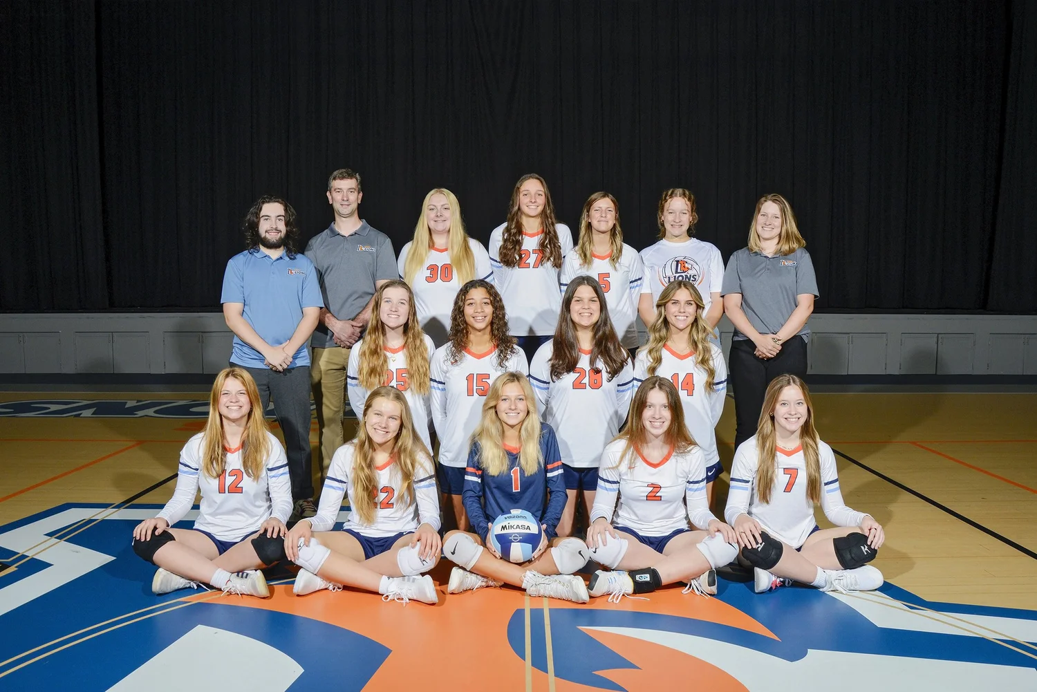 LCCS volleyball team