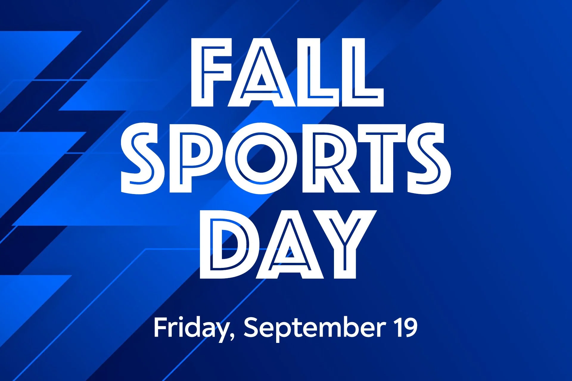Fall Sports Day