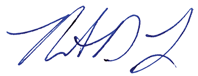 Signature of Mr. Nate Long