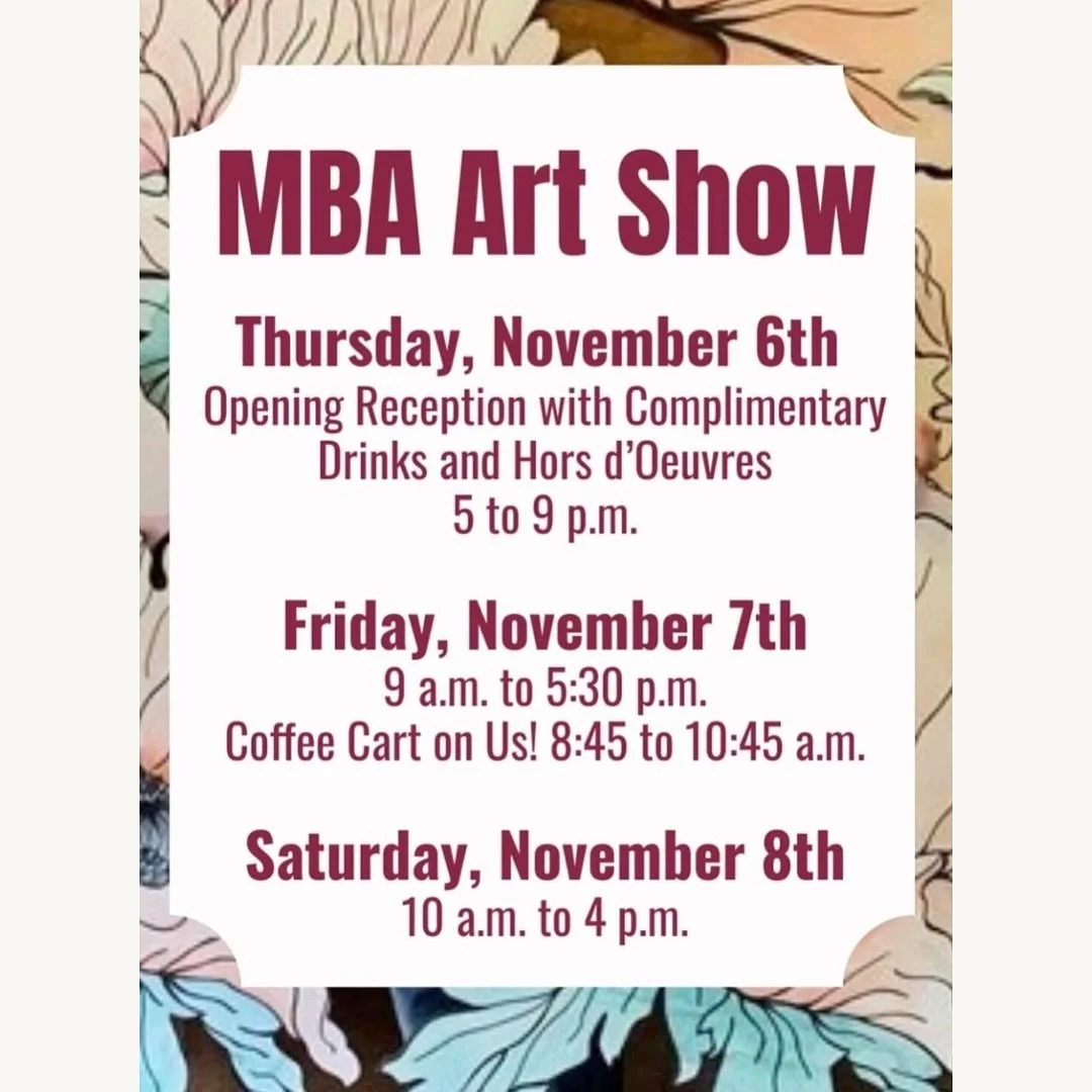 Just a little over a day until the @mbaartshow I hope you will come see me there! I&rsquo;m upstairs, literally just walk up the stairs, and I will be there on the left, ready to show you some art 😁 and please don&rsquo;t miss my favorite art buddie
