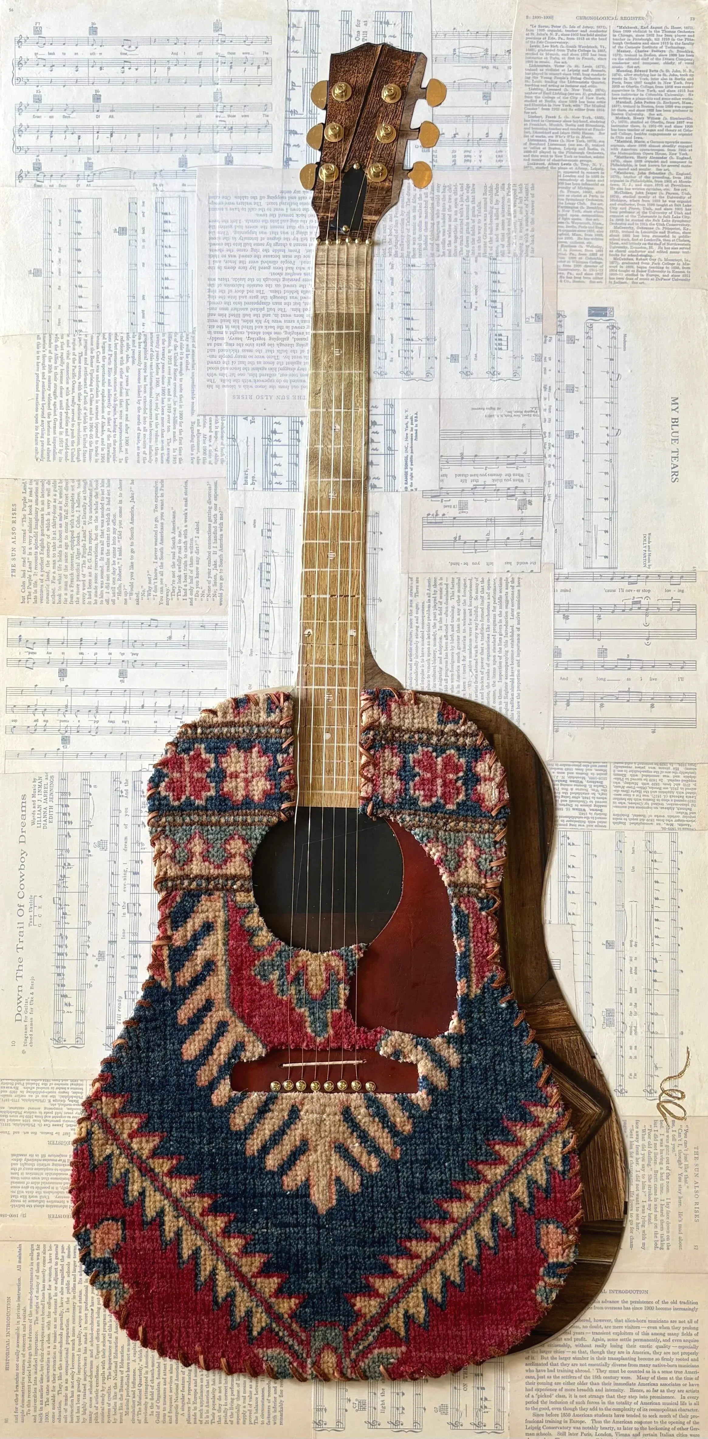 Laredo Blue, 40"x20"