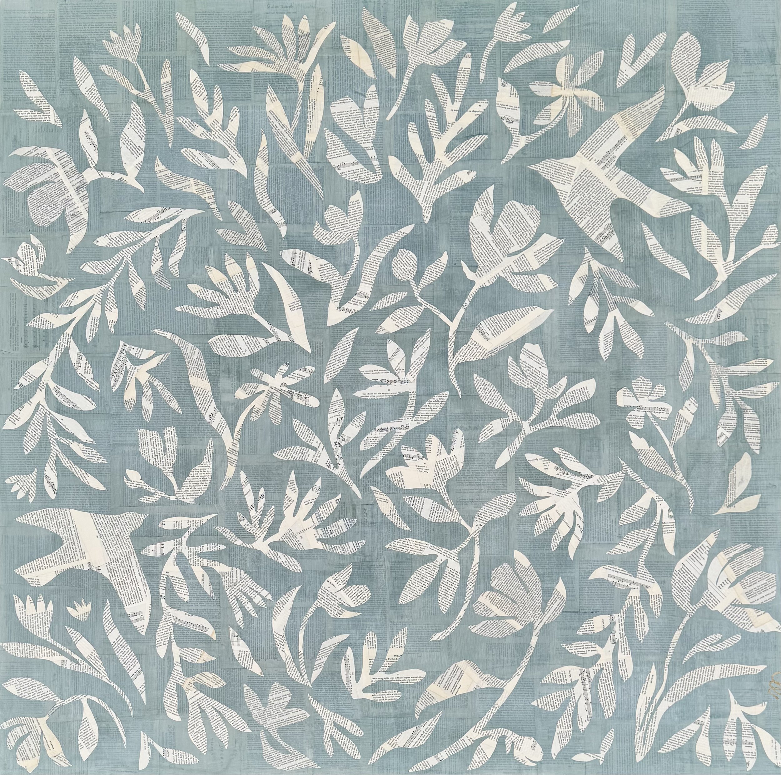 Melissa Ellen Hood. La bohème. 48”x48”. Mixed Media. $2800.jpg