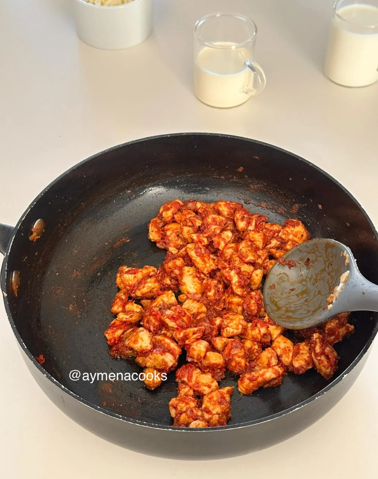 add tomato paste to chicken.jpeg