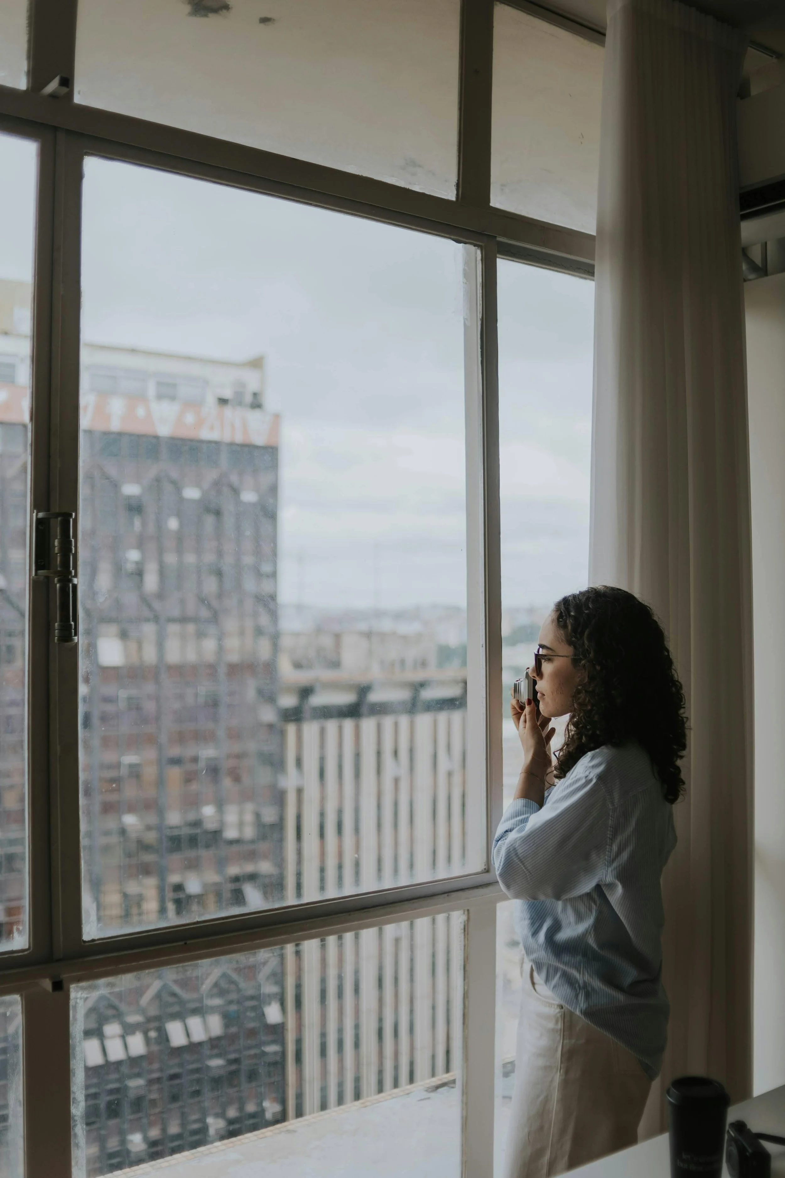 mom reflecting on mental health and emotional wellness