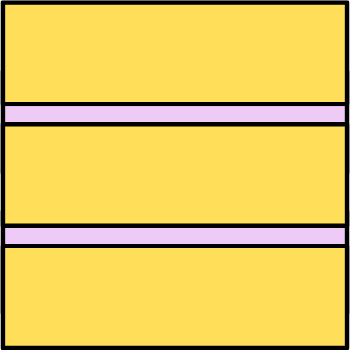 Flavour graphic for vegan lemon & lavender cake. Bristol