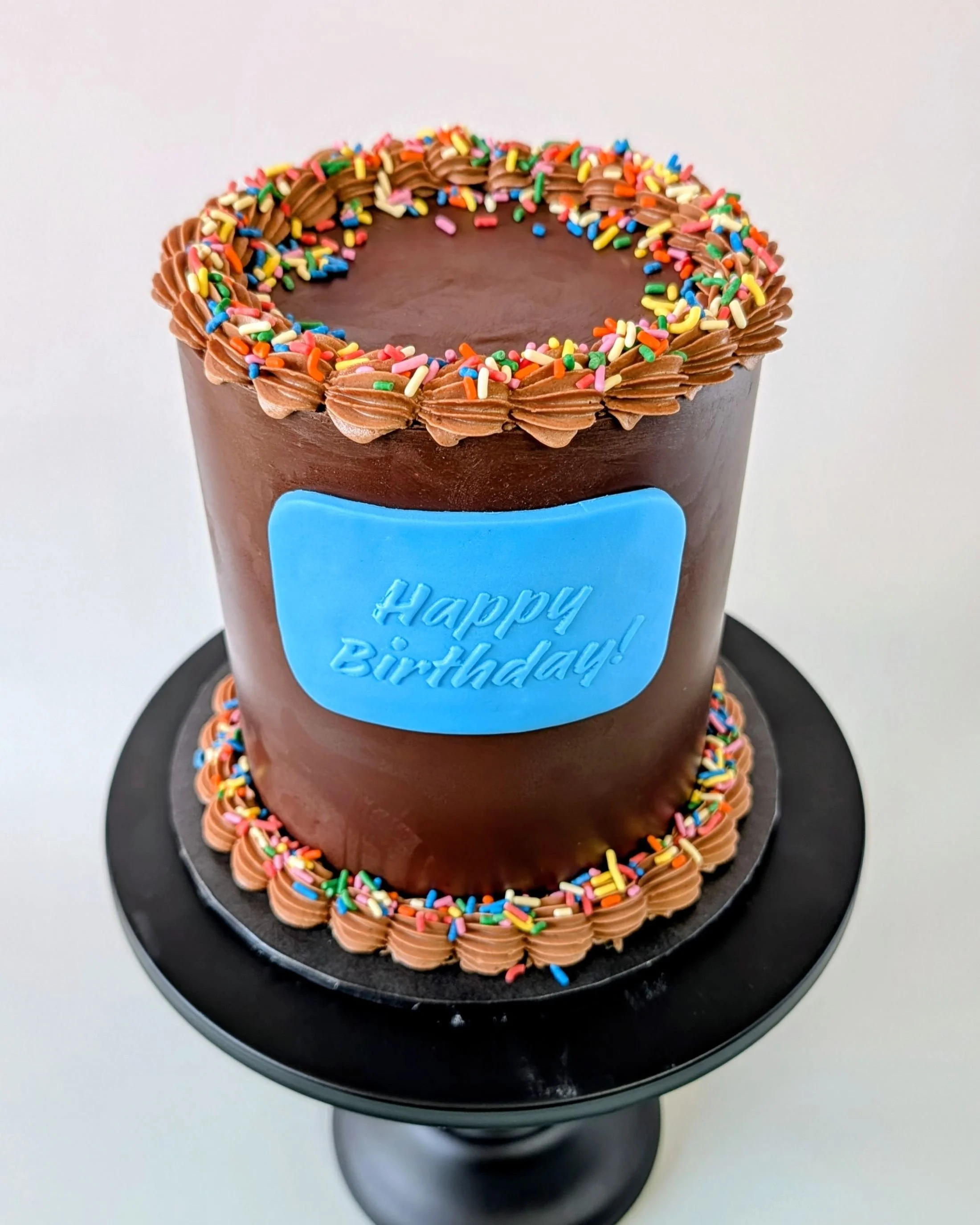 The 6" "Ready To Indulge" Vegan Chocolate Cake