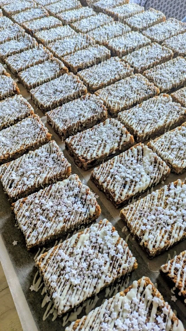 Corporate Vegan Flapjacks baked for Offices In Bristol