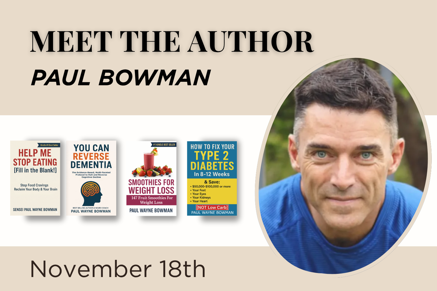 Meet The Author - Paul Bowman