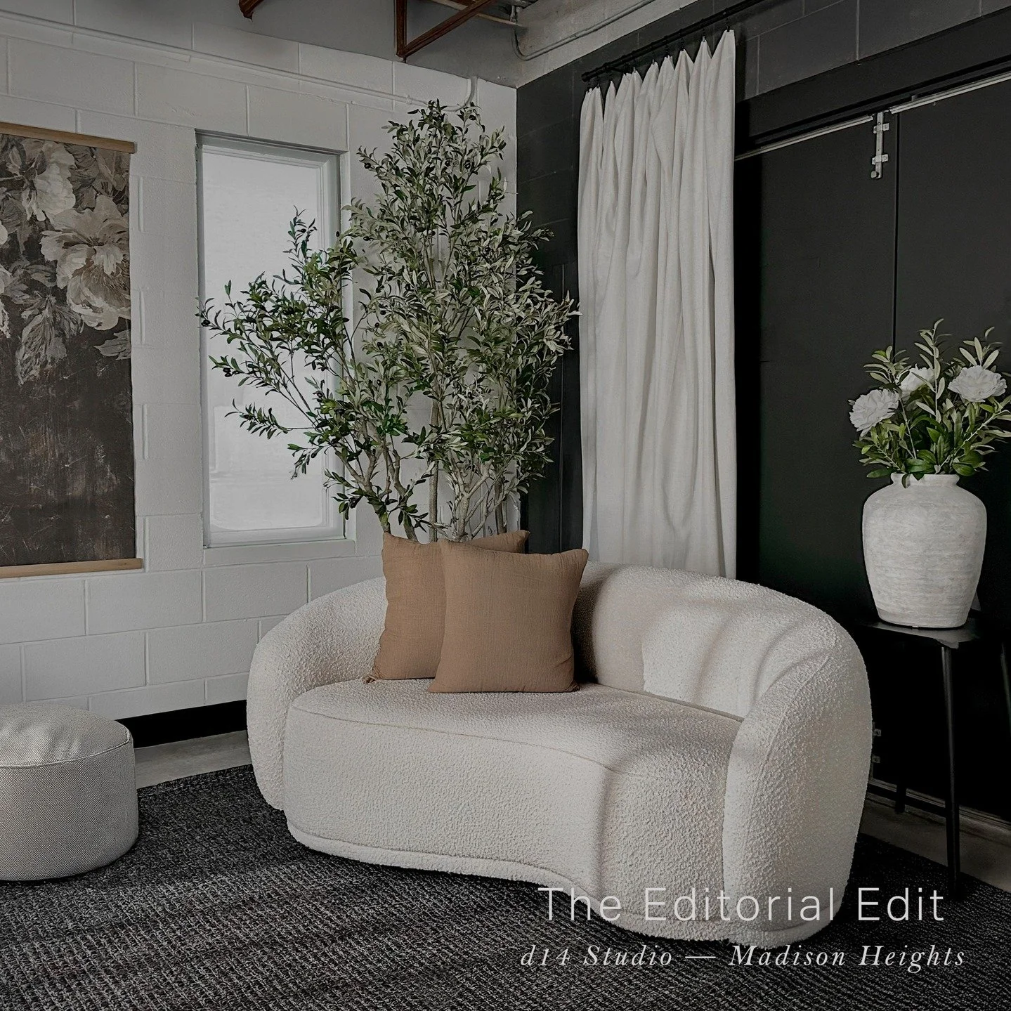 The Editorial Edit &mdash;
a modern neutral set designed for portraits, branding, and elevated storytelling.

Soft forms, sculptural lines, and a clean palette that adapts to your vision.

📍 d14 Studio &mdash; Madison Heights, MI
#d14studio #TheEdit