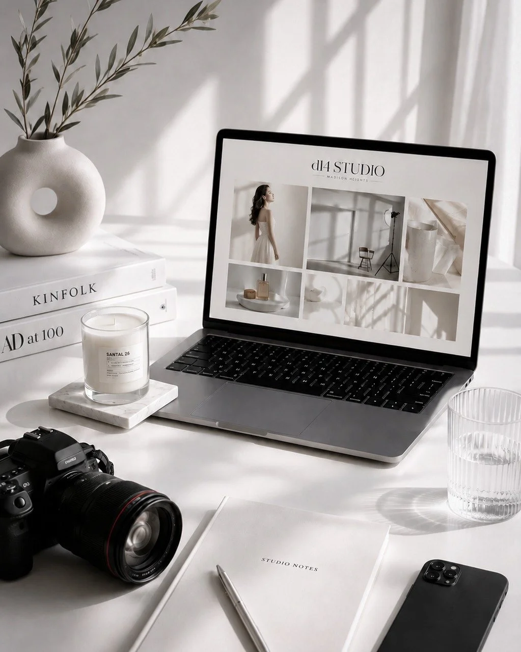 Your next brand story starts here. 

Designed with creators in mind, d14 Studio offers a thoughtfully curated space filled with natural light, professional continuous lighting, versatile sets, and an architectural aesthetic that photographs beautiful