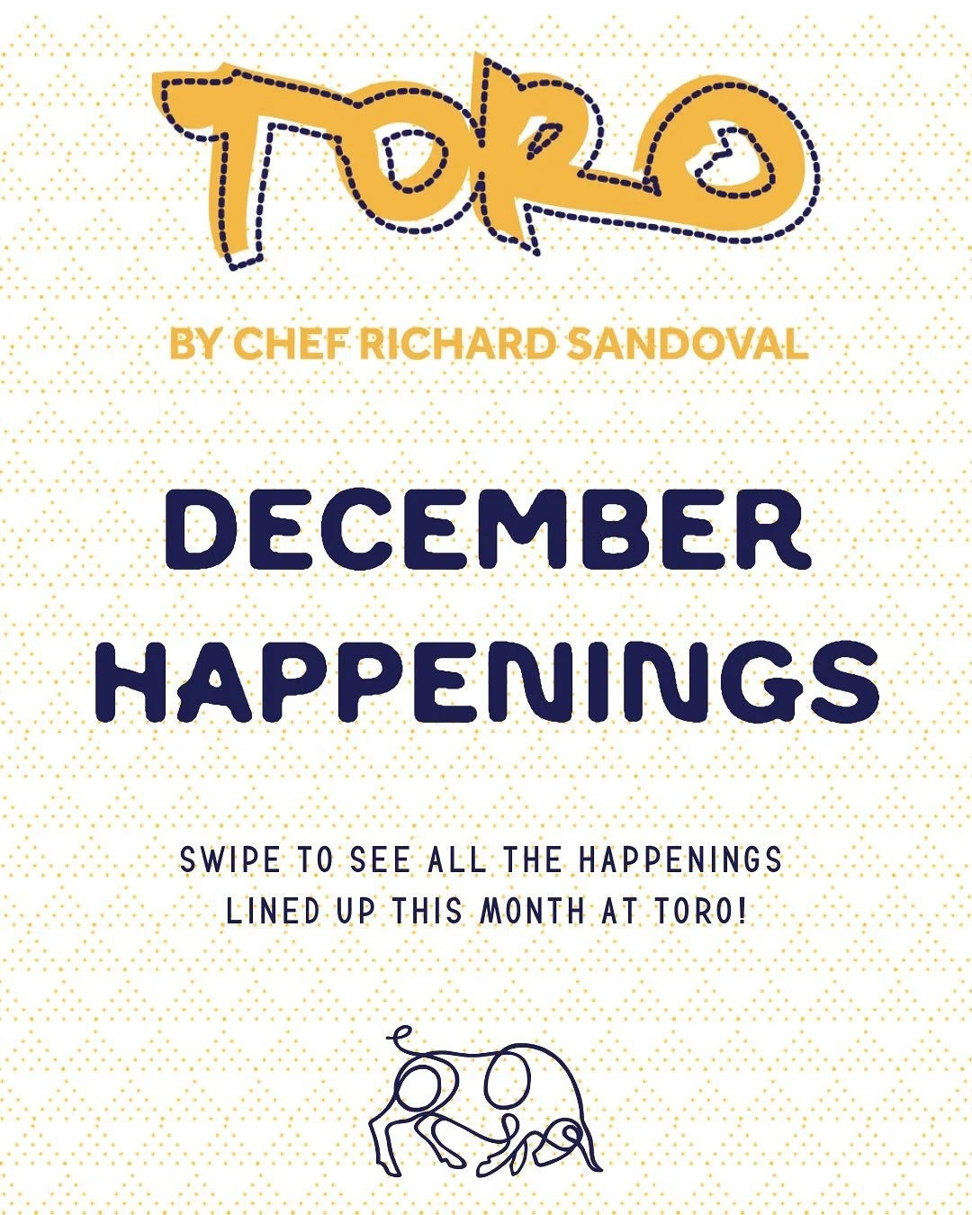 We&rsquo;re sending off 2025 with a bang! Swipe through to explore everything Toro has to offer this month ➡️

🎊🍾 La &Uacute;ltima Noche
On December 31 celebrate the arrival of 2026 with an unforgettable Latin-inspired New Year&rsquo;s Eve at Toro.