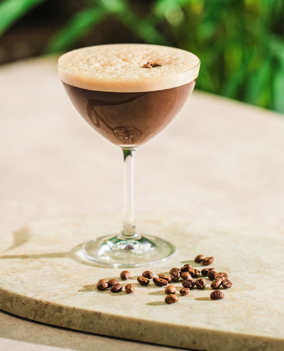 Sip something special: cold brew, warming spices, and popcorn liqueur make the Espresso Ma&iacute;ztini a zero-proof showstopper. Only available through January 31