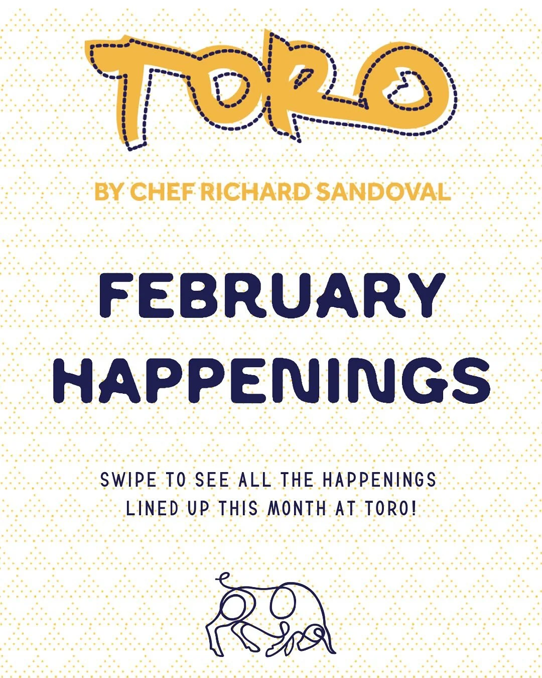 Swipe to explore everything Toro has to offer this month! ➡️

💌 Valentine&rsquo;s Day | February 14
Celebrate amor with a four-course prix-fixe menu inspired by passion, connection, and modern Latin flavors.

🍴 Chicago Restaurant Week | Through Feb