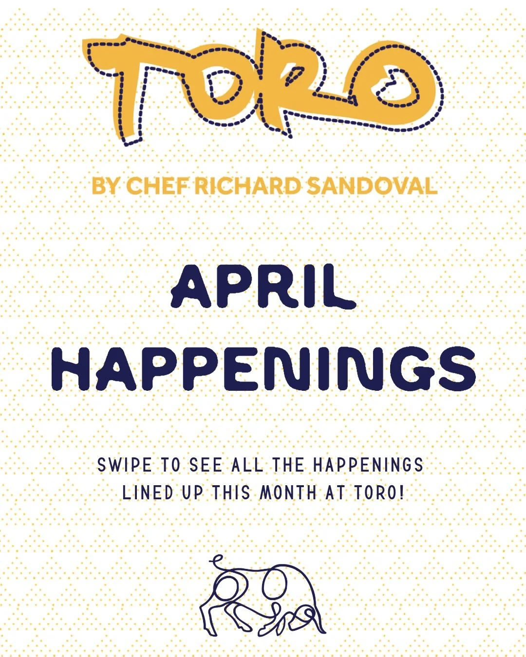 Celebrate spring at Toro!
From holiday brunches and curated chef dinners to happy hour and live entertainment, swipe to explore everything Toro has to offer this month ➡️

🥕 Easter Brunch | April 5
Celebrate Easter Sunday at Toro Chicago with a fest