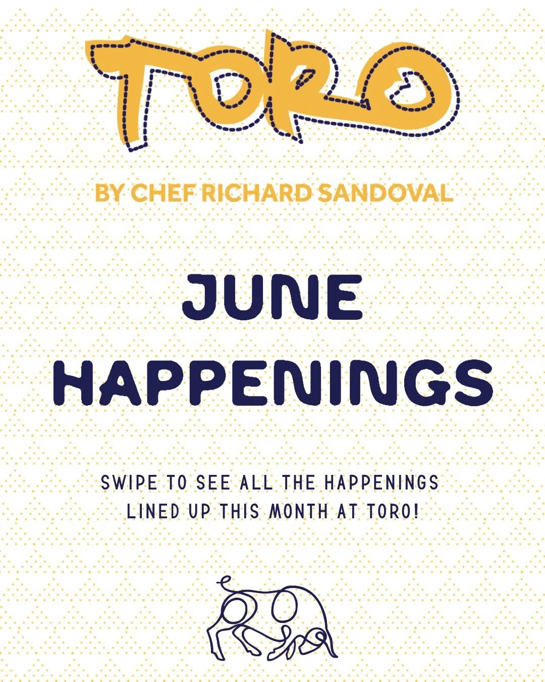 Your table is waiting&mdash;swipe to discover what&rsquo;s happening at Toro this month. 

🔥 Father&rsquo;s Day | Sunday, June 21
Celebrate the special dad in your life with Toro&rsquo;s signature tableside flaming tomahawk

🌶️ Toro Fixe | Sundays 