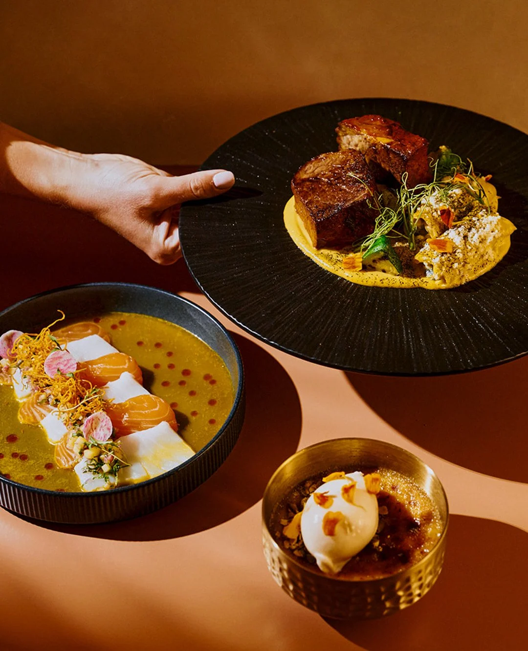 We're setting the table for D&iacute;a de los Muertos. Starting today, the three-course prix-fixe (also available &agrave; la carte) honors the flavors and stories passed down through generations &ndash; on our tables through November 3rd.
